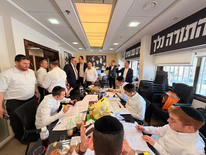 חברי הכנסת במטה בני הישיבות