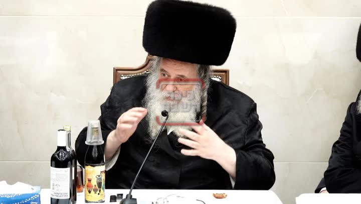ראש ישיבת פני מנחם נושא דברים