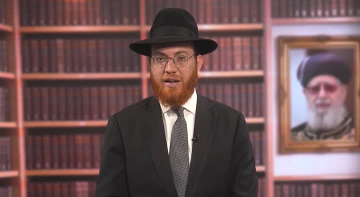רב מעביר שיעור הלכה על הבחירות