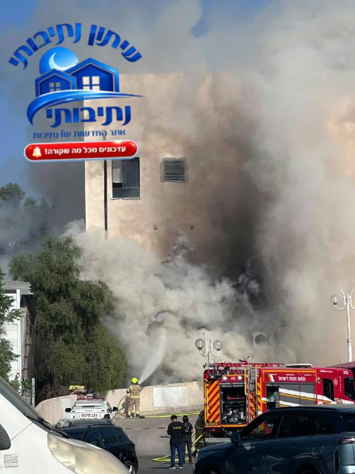 כוחות כיבוי אש זירת שריפה בנתיבות