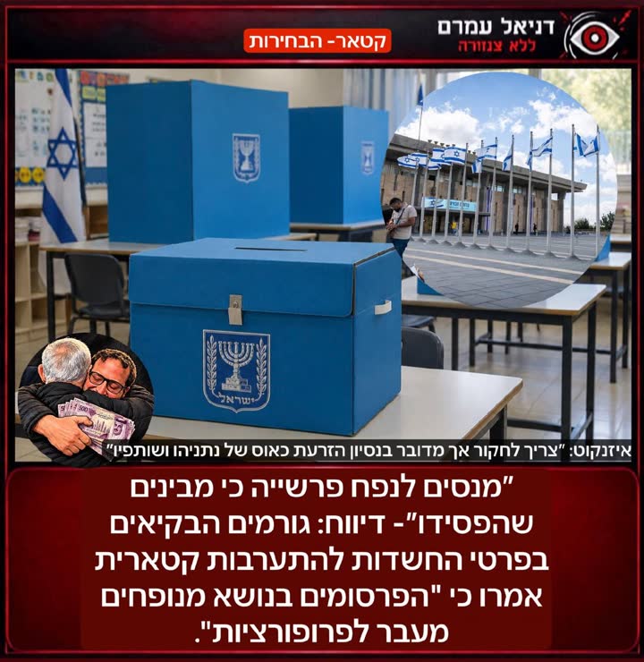 קלפיות בחירות ורקע מדיני