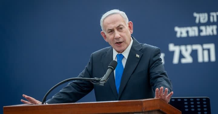 ראש הממשלה נואם באירוע רשמי