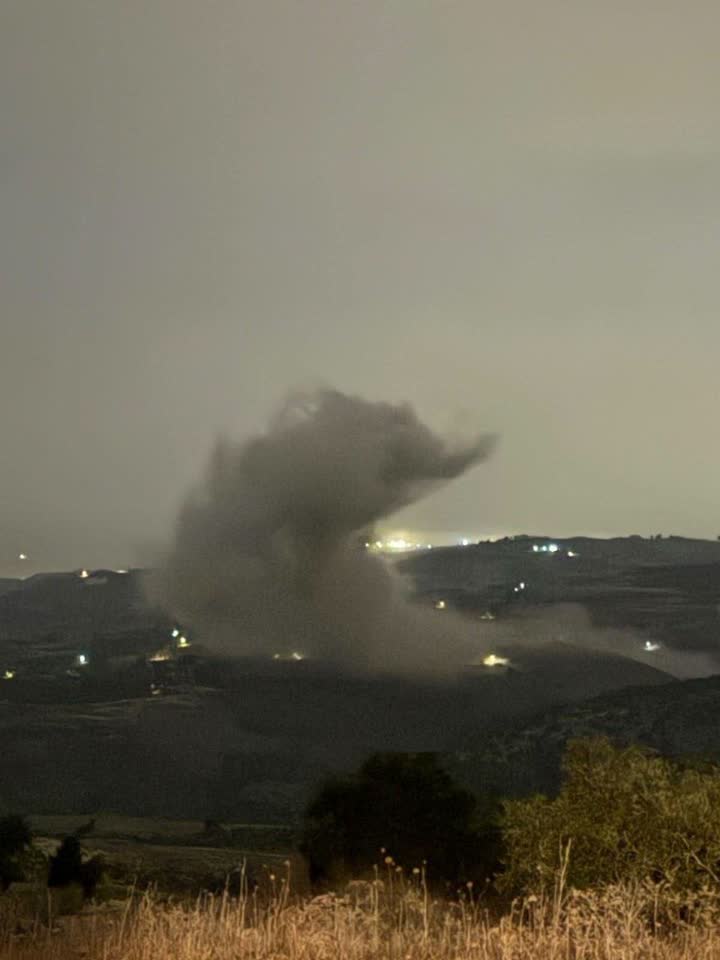 פיצוץ מבנים בדרום לבנון