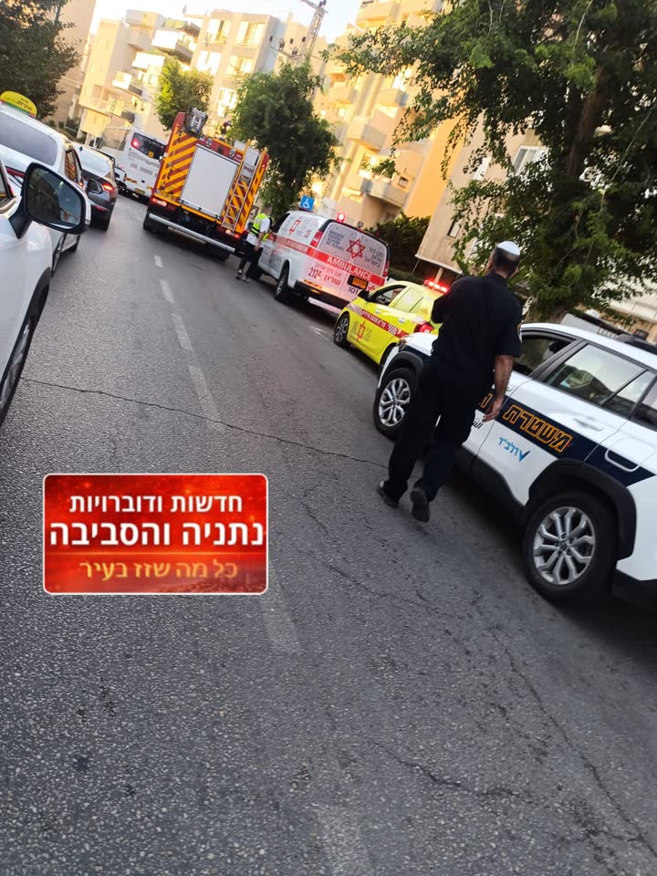 כוחות הצלה ברחוב ששת הימים