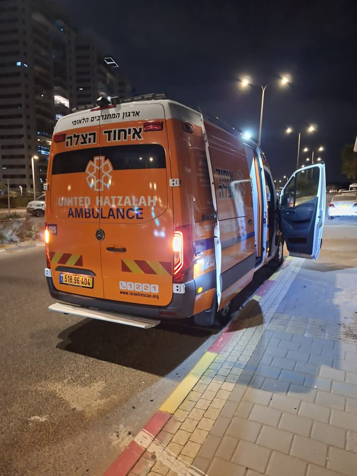 אמבולנס איחוד הצלה בזירה