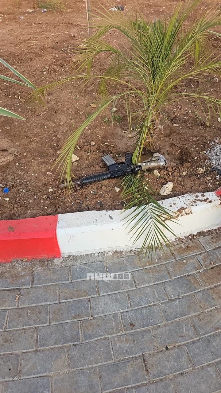 כלי הנשק של המחבלים בשטח