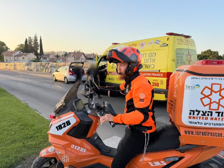 זירת תאונת הדרכים בקריית גת