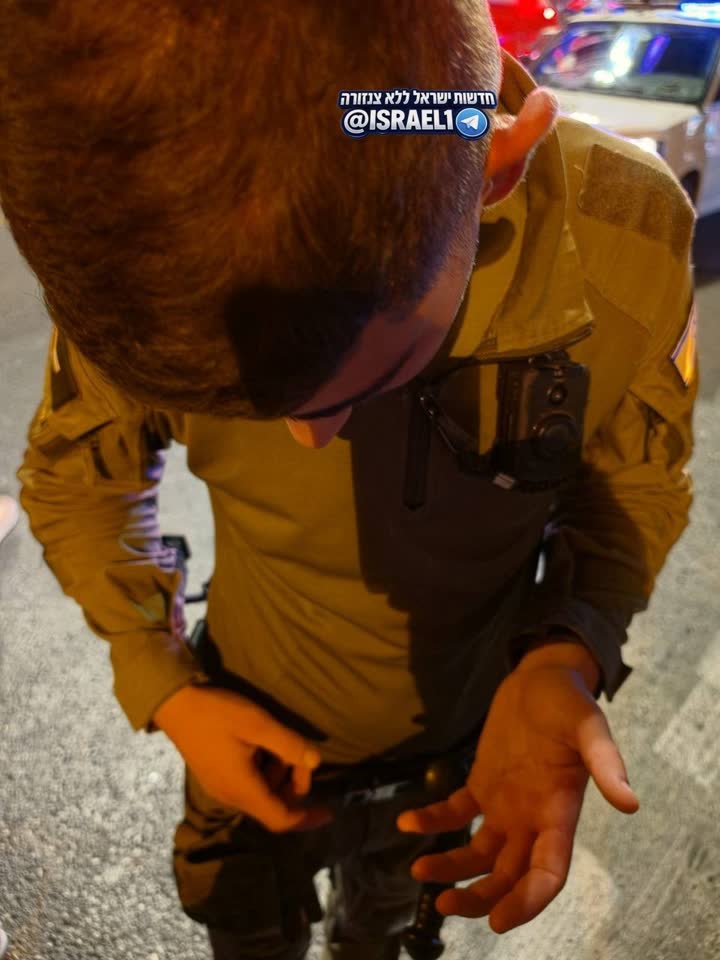 שוטר פצוע בזירת ההפגנה