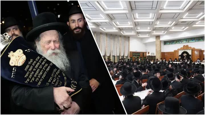 בחורי ישיבה ספונים בלימוד ביום בחירות