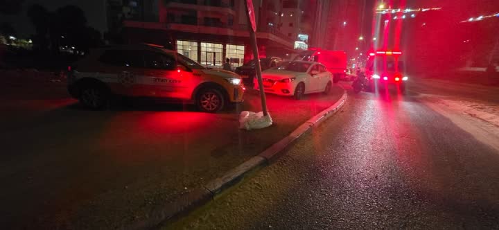 כוחות הצלה באתר נפילת הפועל